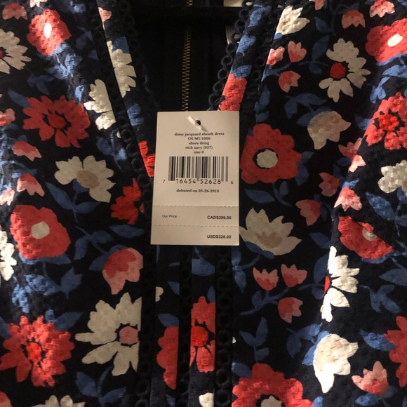 Kate Spade Shore Thing Daisy Jacquard Sheath Dress - Picture 5 of 6